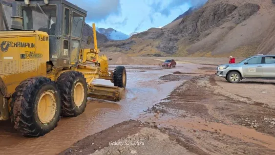 El fin de semana hubo complicaciones con las lluvias.