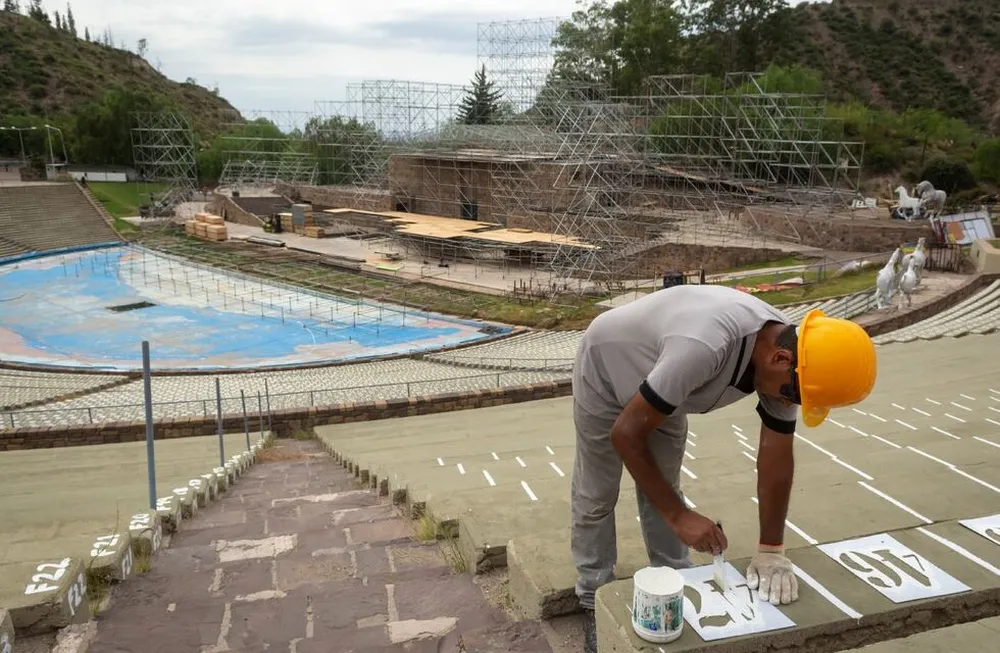 Los preparativos para la Fiesta de la Vendimia