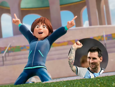 messi y los gigantes: asi es el primer avance de la nueva serie animada de fantasia de disney+