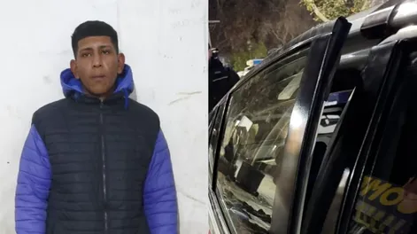 Intentó apuñalar a un hombre para robarle sus pertenencias y rompió la puerta de un patrullero cuando fue detenido