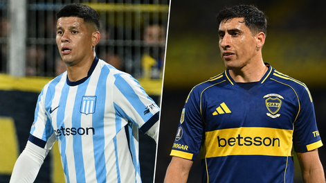 Boca y Racing empataron 1 a 1 por el Torneo Clausura.