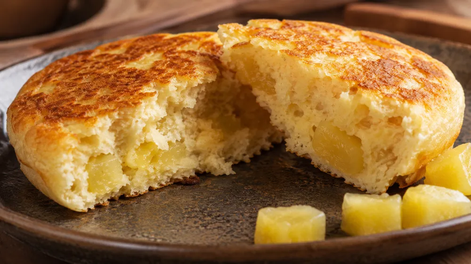 como hacer pan de anana en sarten: receta lista en 5 minutos y sin horno