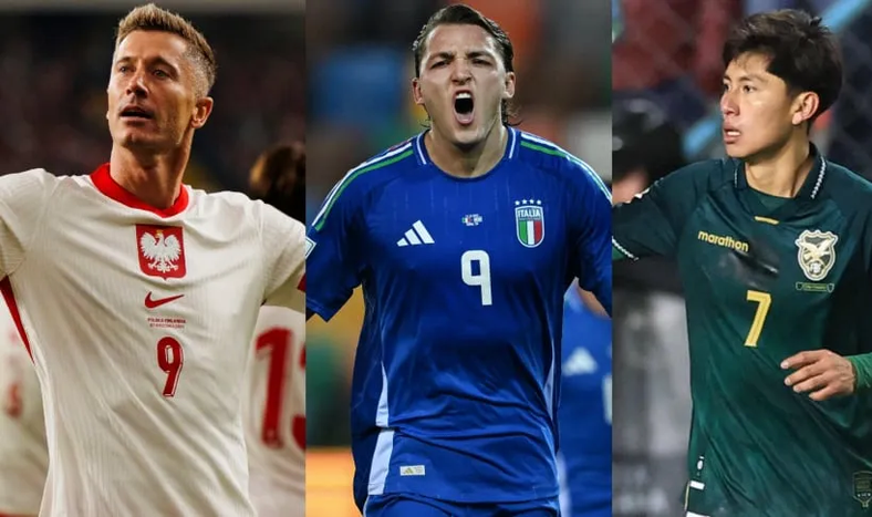 Selecciones que esperan el recpechaje del Mundial.