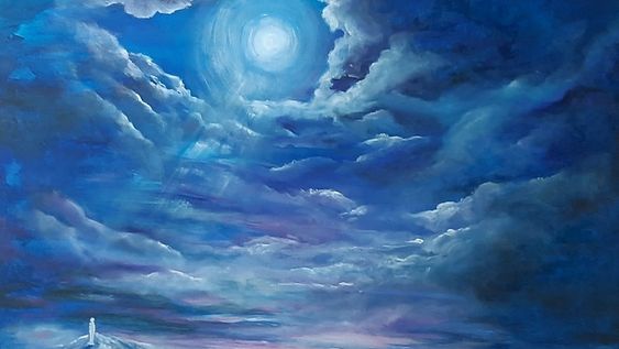 la pintora isabel fernandez presentara momentos de un camino espiritual, muestra que invita a la reflexion