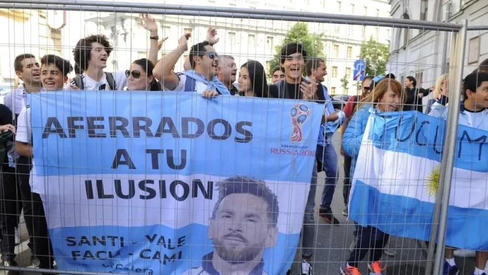 Entre insultos a periodistas, Argentina se instaló en San Petersburgo