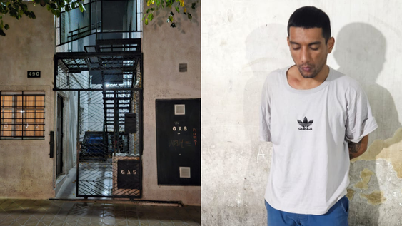 Calle Haití y Aberastain, en inmediaciones se encuentra el complejo de departamentos que fue foco del delito en Capital.&nbsp;