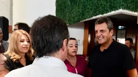 Reapareció Massa en Buenos Aires