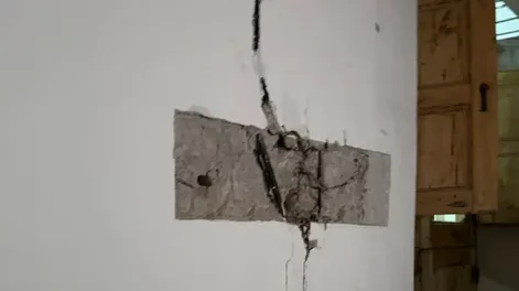 Diario de Cuyo | Las grietas aparecieron en la zona norte, más cercana a Av. Libertador.