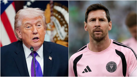 Donald Trump recibirá a Lionel Messi.