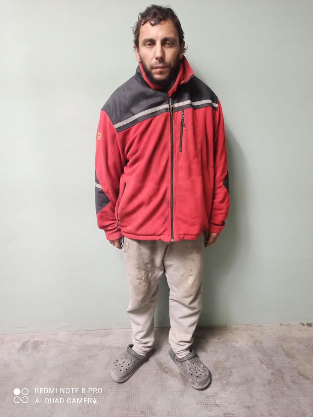 Hugo Ramón Mercado, el detenido por el robo en una tienda de ropa femenina, en Sarmiento.&nbsp;