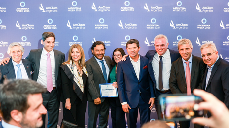 Los Azules recibió un reconocimiento en el cierre del Argentina Week.&nbsp;