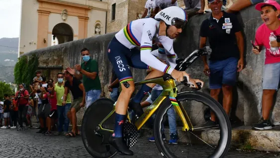 Ganna se vistió de rosa