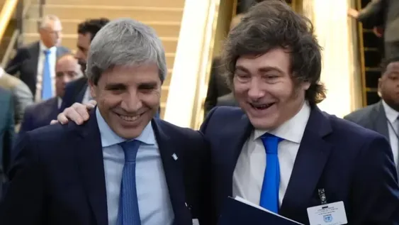 Caputo y Milei, en sintonía.