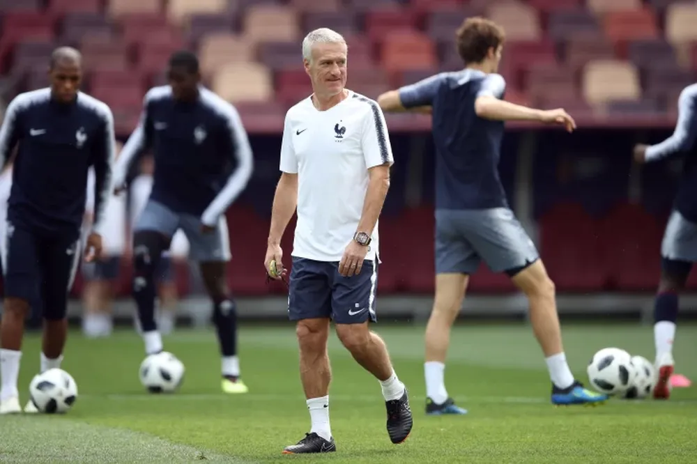 Deschamps esconde sus cartas para enfrentar a Argentina