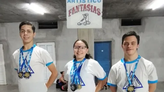 Deportistas de Fantasías, en los podios de la Copa Argentina