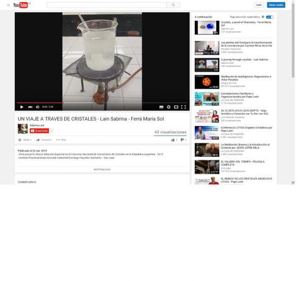 Un viaje a través de los cristales