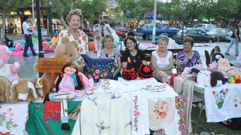 Despedida entre abuelos