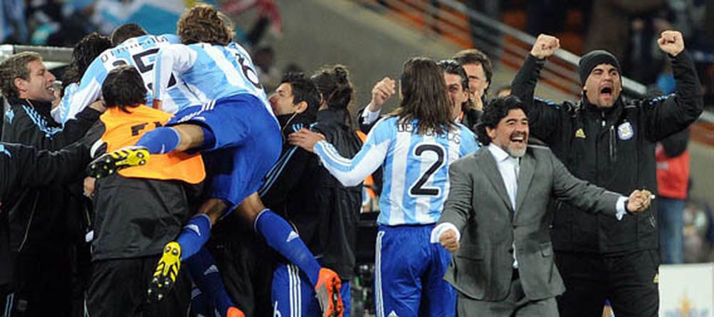 Argentina le ganó a México y se enfrentará a Alemania