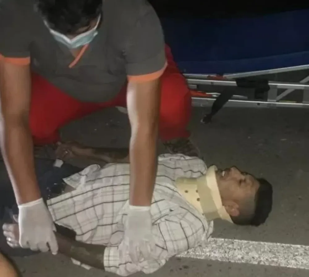 Atropelló a un hombre y fugó