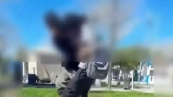 Los jóvenes protagonizaron una pelea en Pocito.