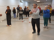 chi-kung, el arte oriental y milenario de moverse con conciencia busca abrirse camino en san juan