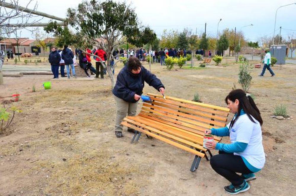 Unas 250 personas revivieron una plaza