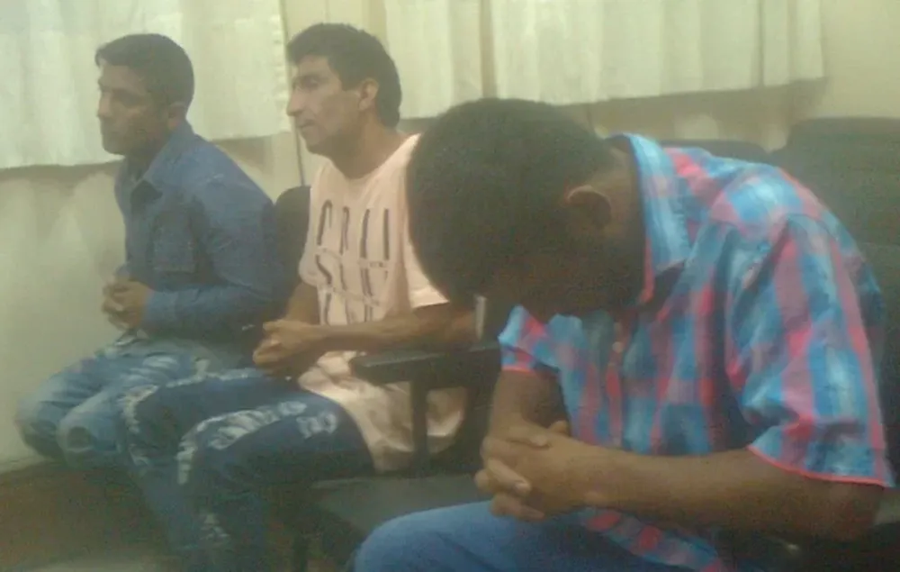 “Púa” y 2 sobrinos admiten robo