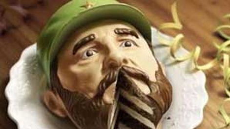 Polémica torta de Fidel