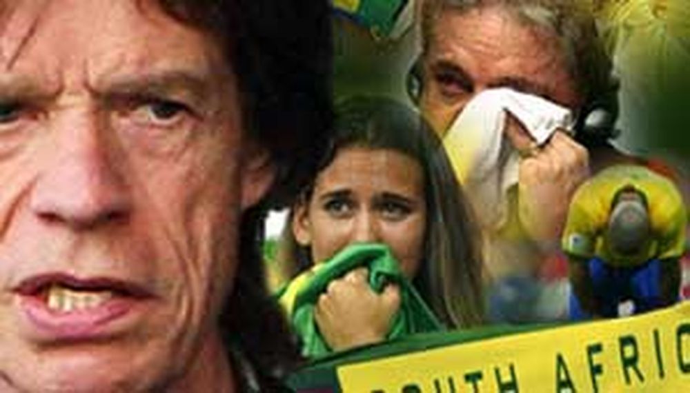 Brasil tiembla: Jagger alienta, un “canto rodado al hombro”