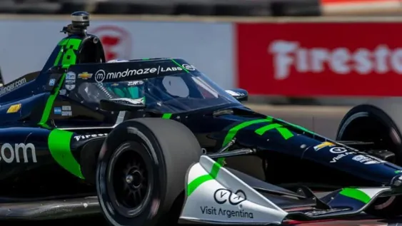 IndyCar: un buen cierre para Agustín Canapino