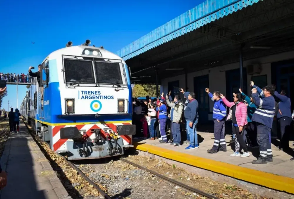 Vuelve el tren de pasajeros Buenos Aires-San Luis