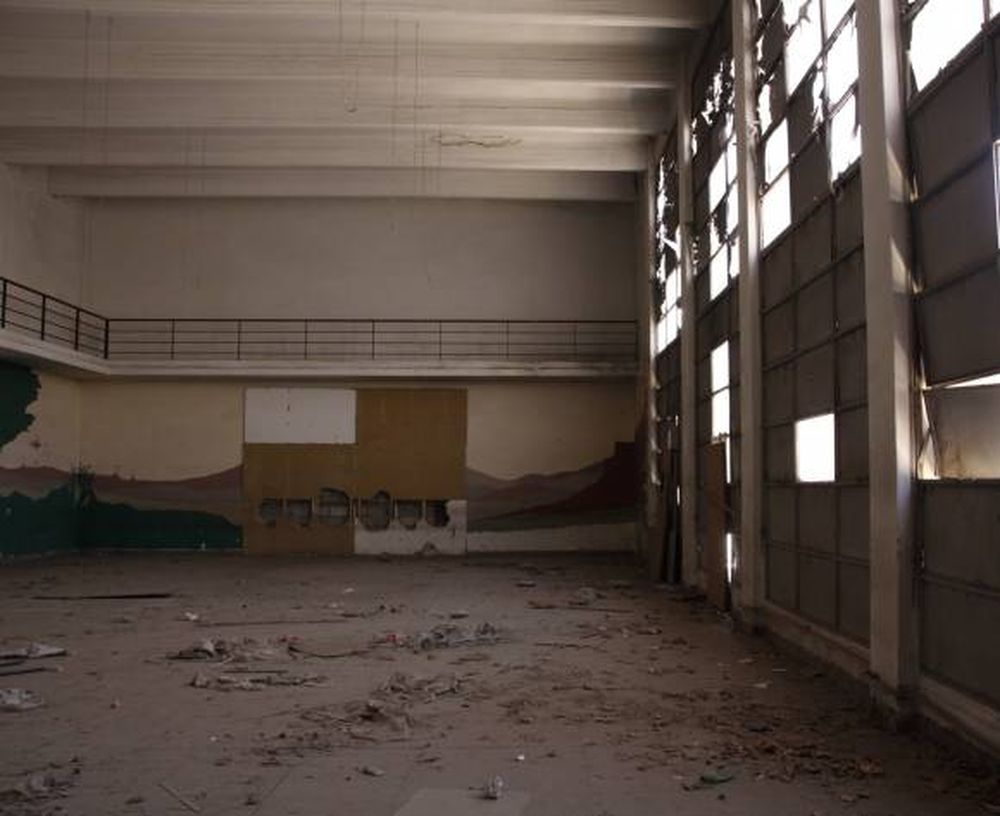 El polideportivo que renace tras 40 años fuera de uso