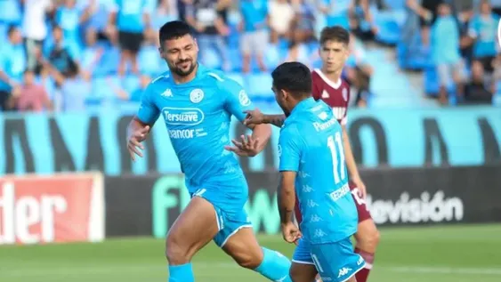Con un show de goles, Belgrano le ganó 3 a 2 a Lanús