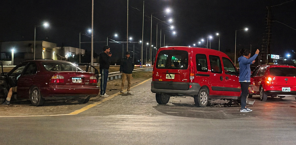 Choque en Ruta 20.