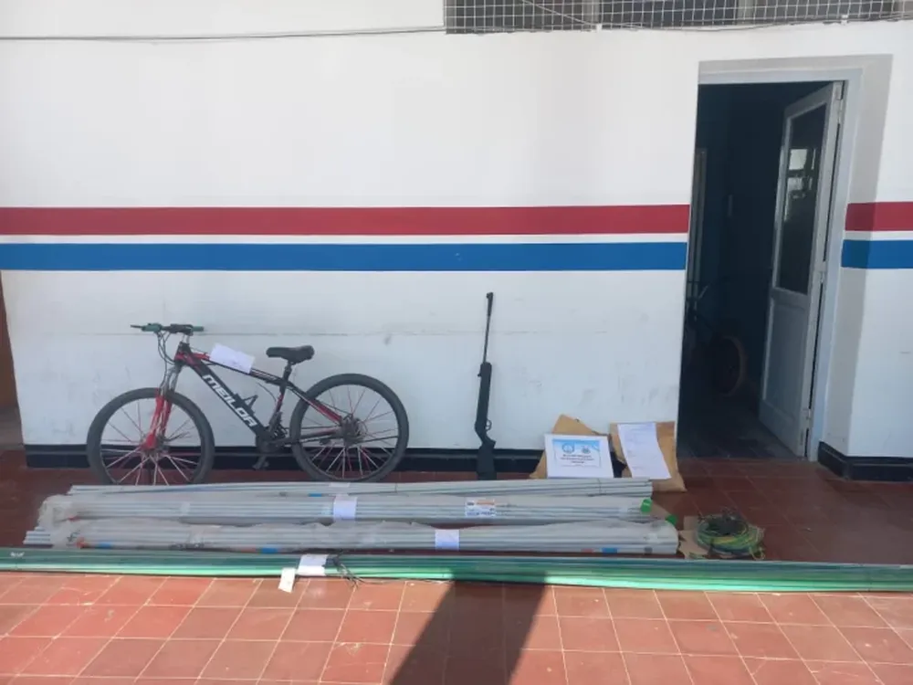 Recuperaron materiales de construcción que robaron de una obra: hay dos detenidos