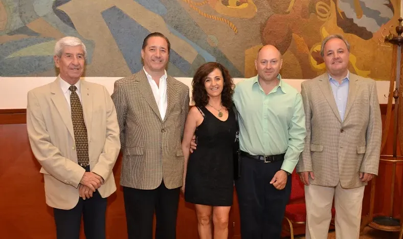 Cena por cambio de autoridades en el DIM 22