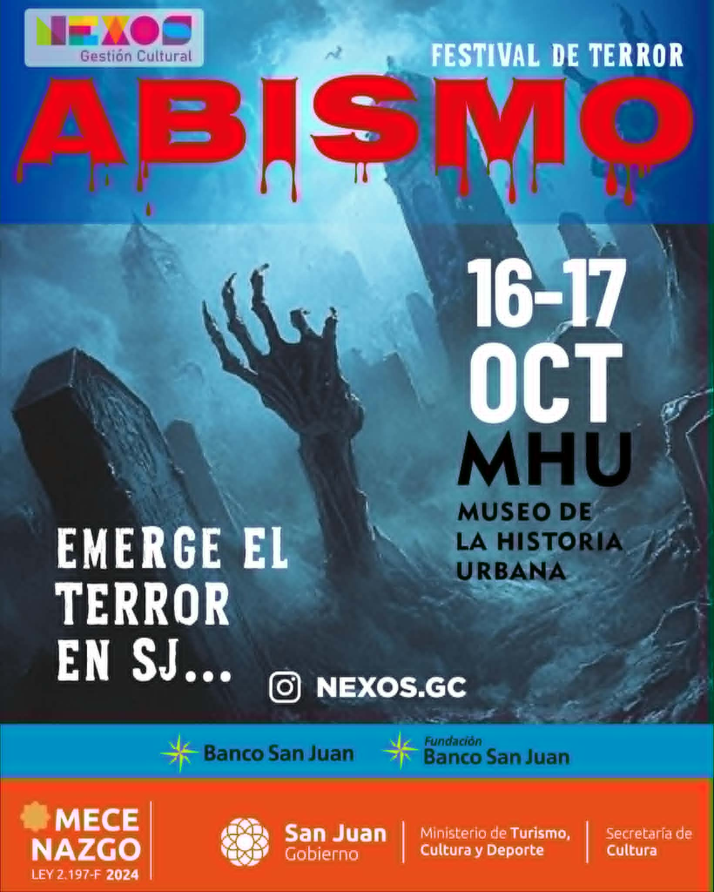 Abismo, el arte del terror, con mirada sanjuanina
