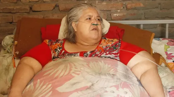 La mujer que pesa 300 kilos ya pudo alquilar una nueva vivienda para vivir