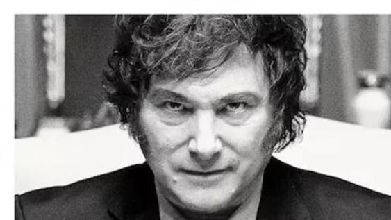 Milei en la tapa de The Economist