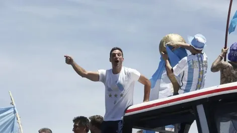El mensaje de Scaloni a los hinchas: “Ustedes fueron el jugador número 12”