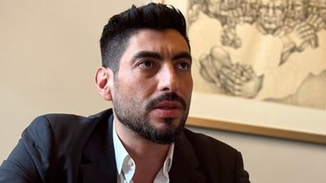 Facundo Moyano, imputado por violencia de género contra su novia.
