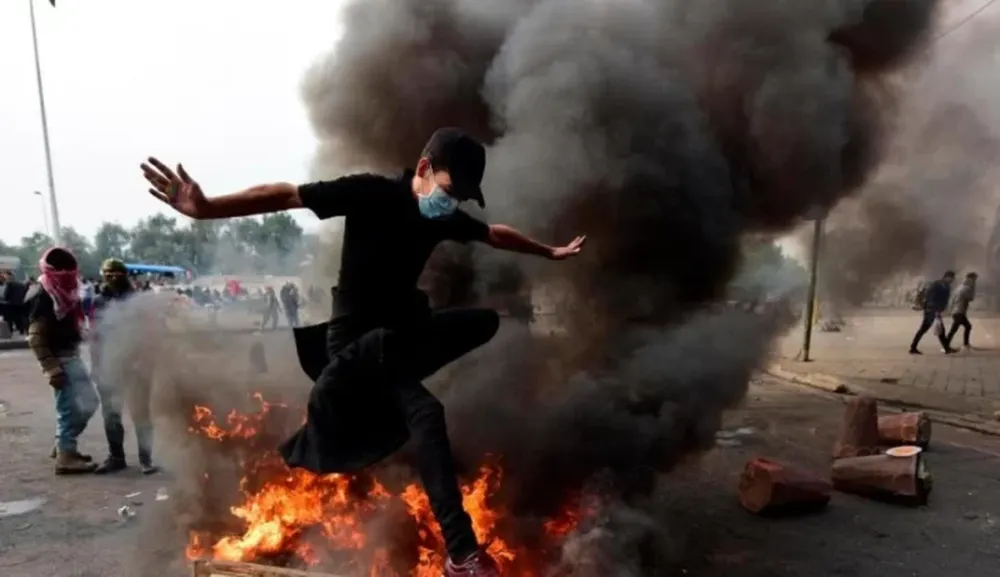 Al menos cinco heridos por ataques en la embajada de Estados Unidos en Bagdad