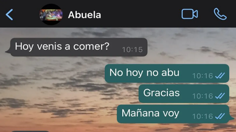 Los mensajes de la “abuela manipuladora” que se hicieron virales