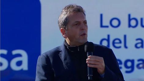 Massa: “A los parásitos del Estado que pretenden extorsionar, no les tenemos miedo”