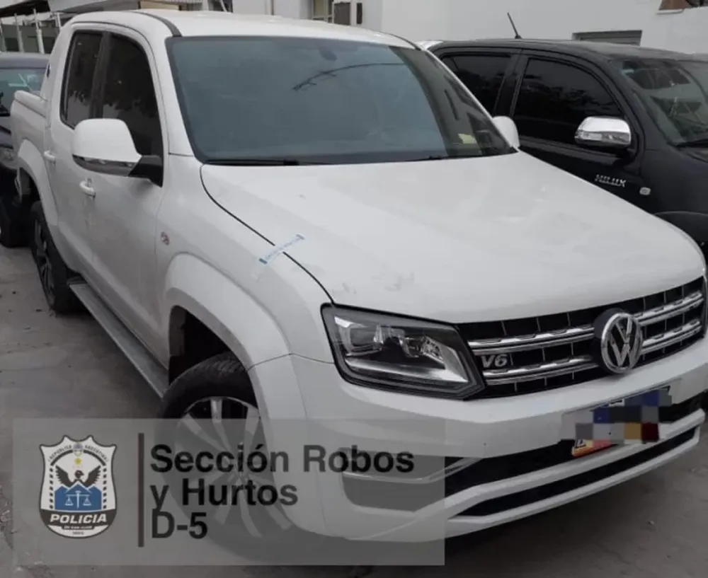 Secuestraron en Capital una camioneta que tenía los papeles adulterados