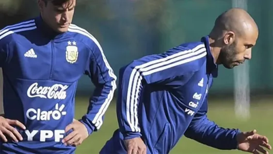 Tagliafico y Mascherano entrenaron incluso en su día libre