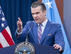 Pete Hegseth, jefe del Pentágono. Pete Hegseth, jefe del Pentágono.