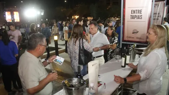 San Juan celebró el Mes del Malbec a puro brindis en la Plaza del Bicentenario