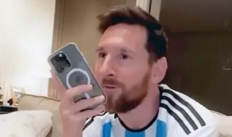 Revelación viral: la foto de perfil que tiene Messi en WhatsApp