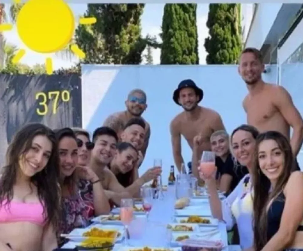 Escándalo con tres argentinos